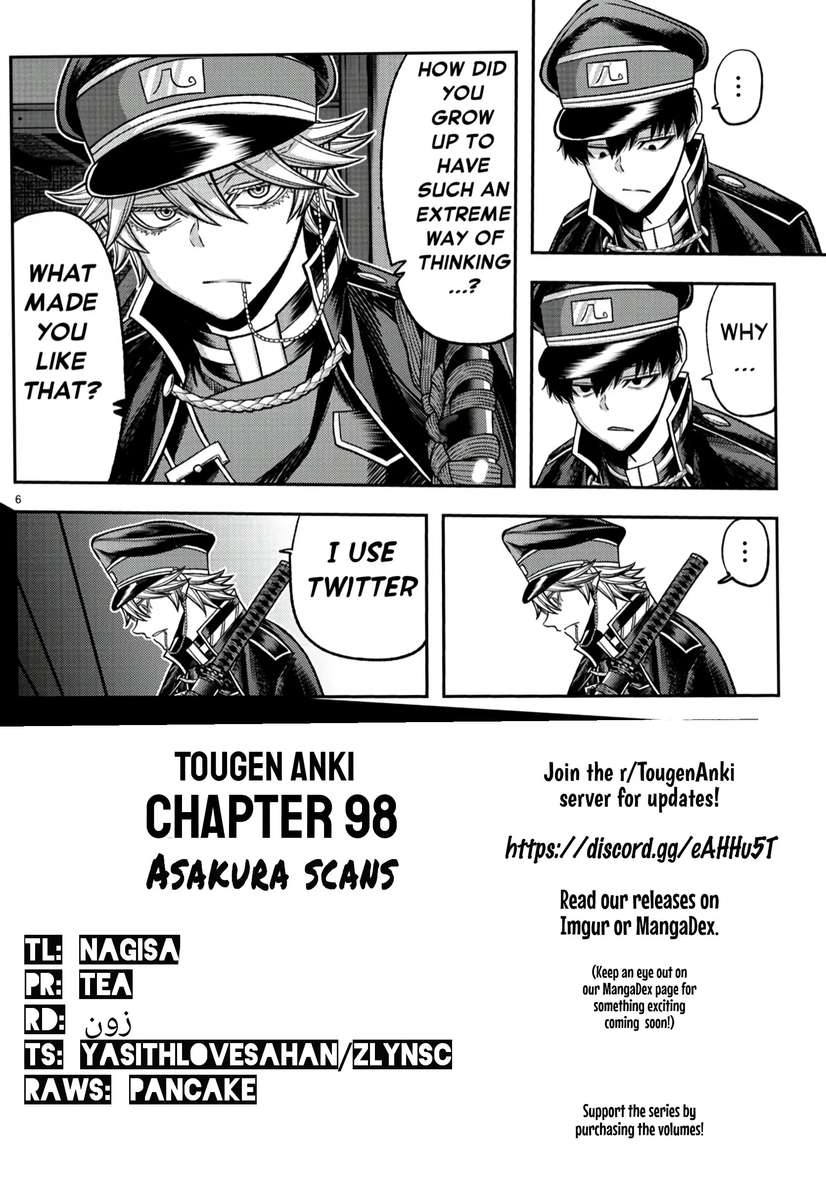 Tougen Anki, chapter 99, page 21