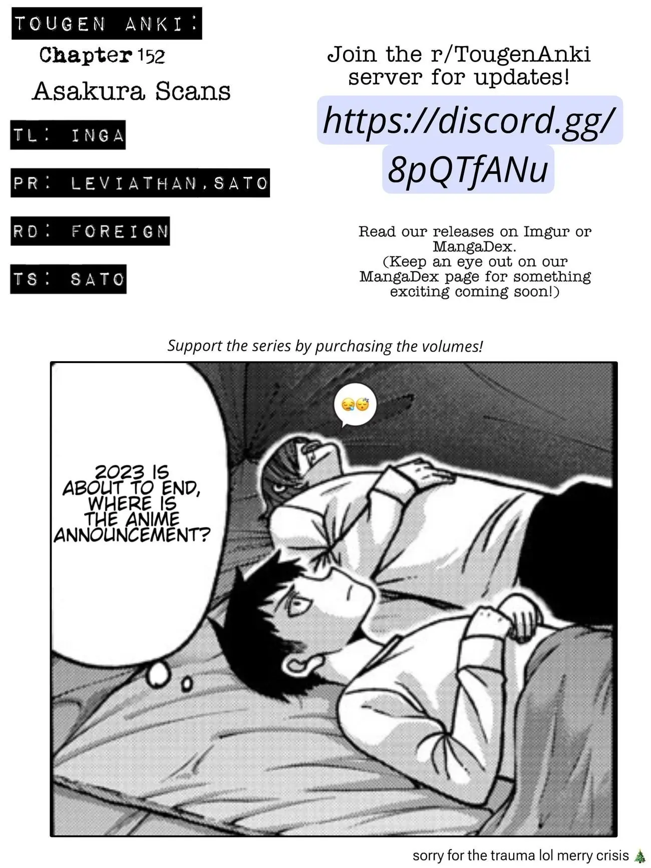 Tougen Anki, chapter 152, page 20