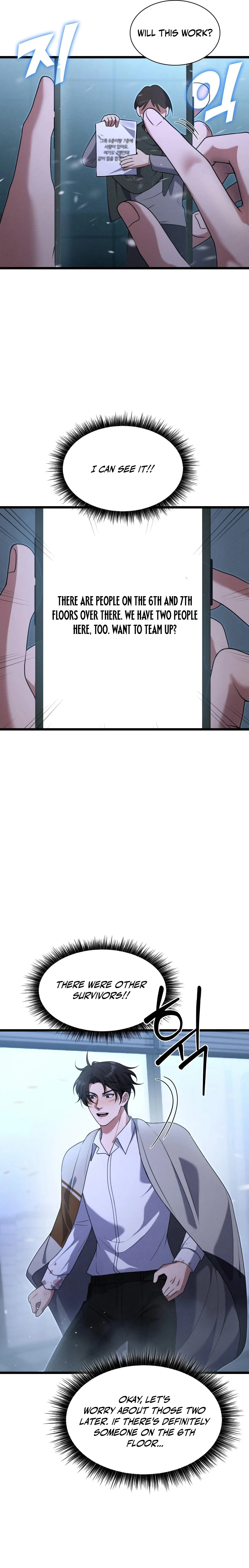 Office Worker in the Ice Age Apocalypse, chapter 8, page 3