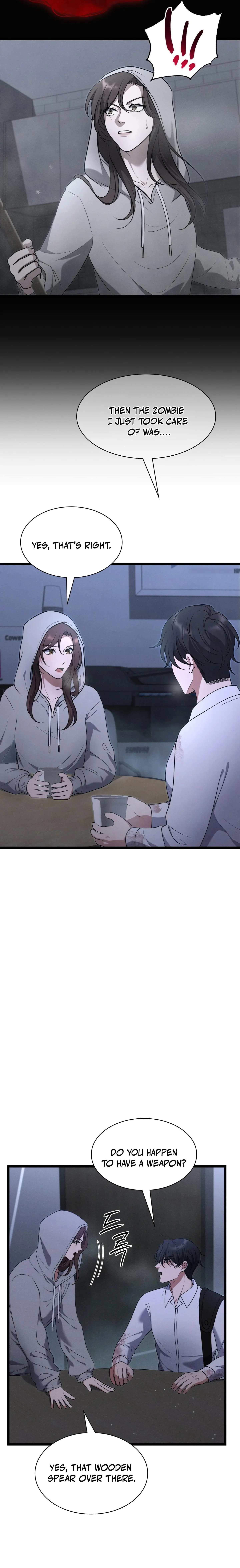 Office Worker in the Ice Age Apocalypse, chapter 8, page 17