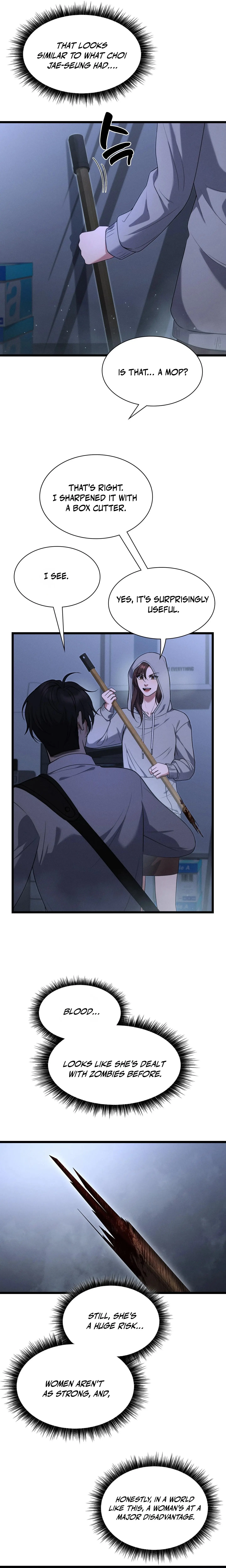 Office Worker in the Ice Age Apocalypse, chapter 8, page 18