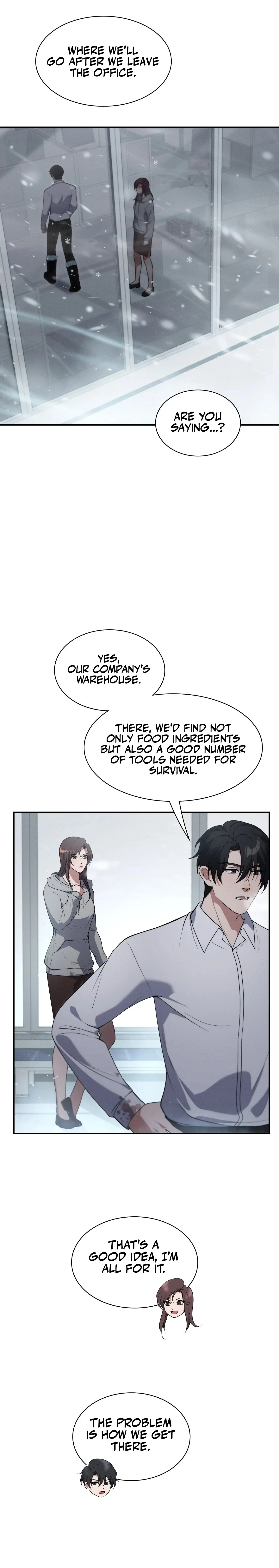Office Worker in the Ice Age Apocalypse, chapter 10, page 2