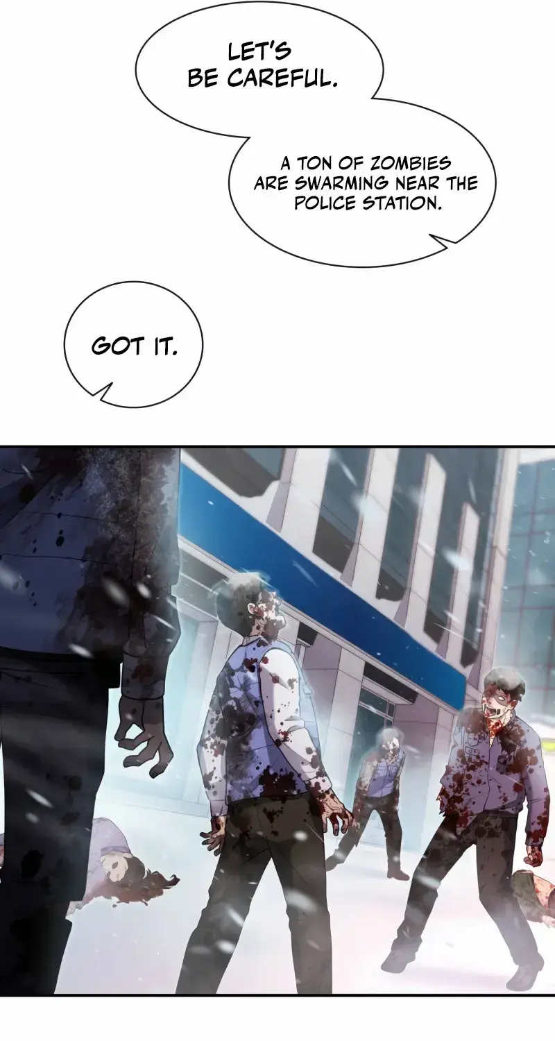 Office Worker in the Ice Age Apocalypse, chapter 13, page 36
