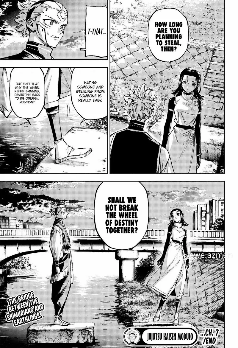 Jujutsu Kaisen Modulo Manga, chapter 7, page 20