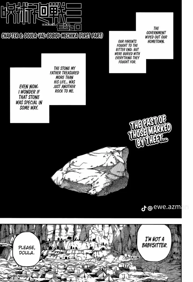 Jujutsu Kaisen Modulo Manga, chapter 8, page 1