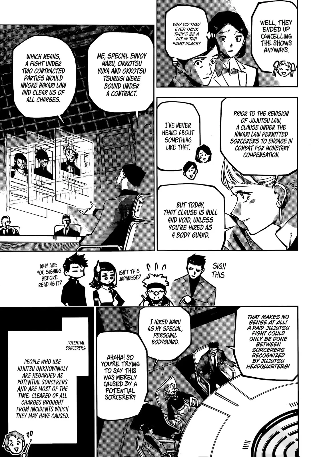 Jujutsu Kaisen Modulo Manga, chapter 10, page 3