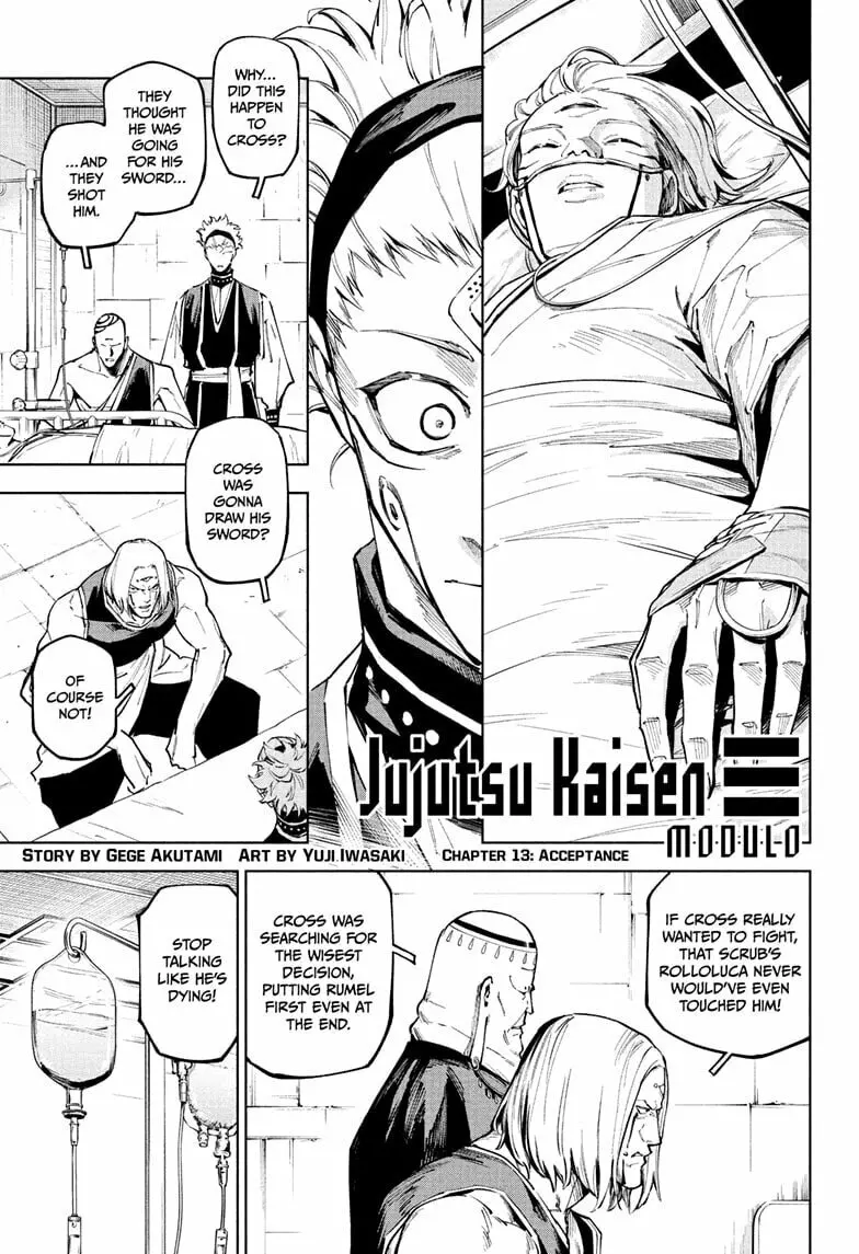 Jujutsu Kaisen Modulo Manga, chapter 13, page 1