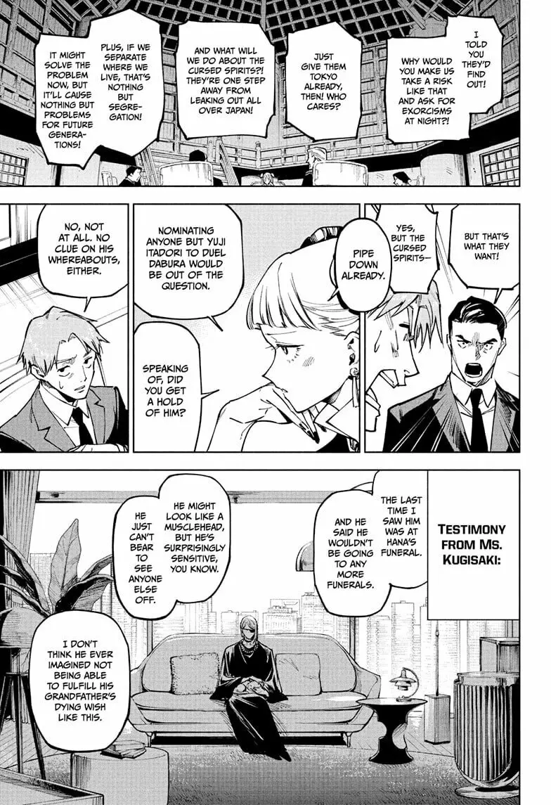Jujutsu Kaisen Modulo Manga, chapter 13, page 17