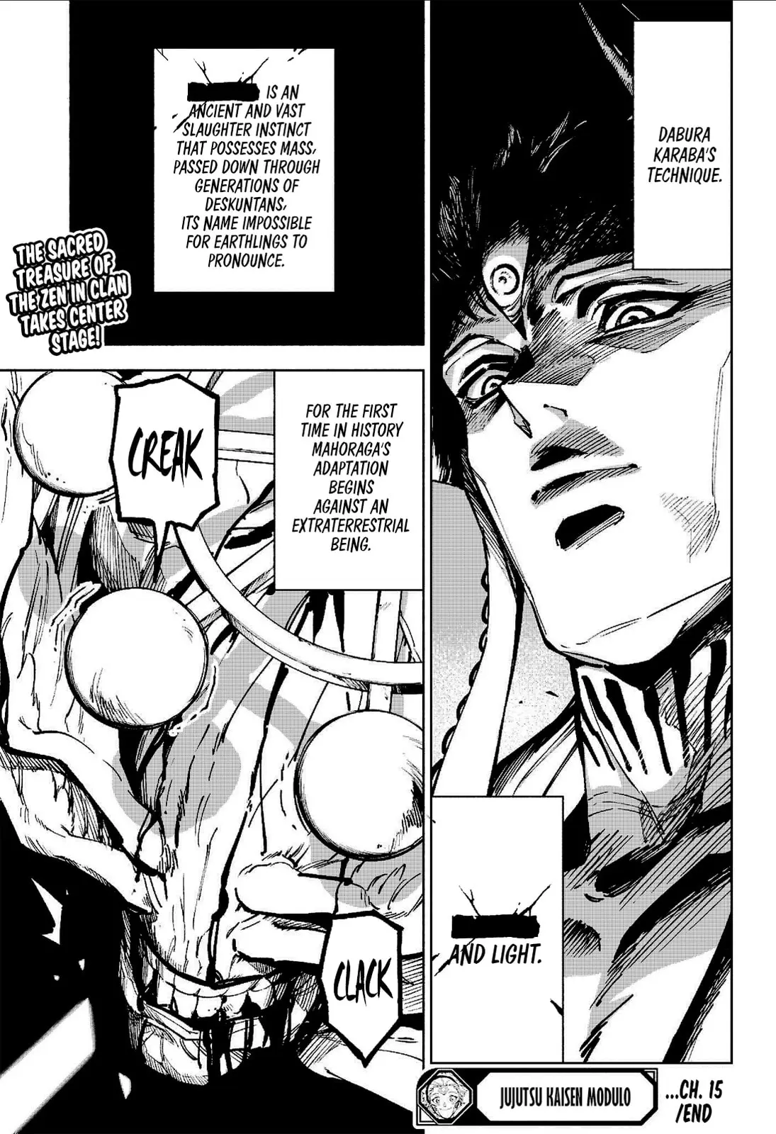 Jujutsu Kaisen Modulo Manga, chapter 15, page 20