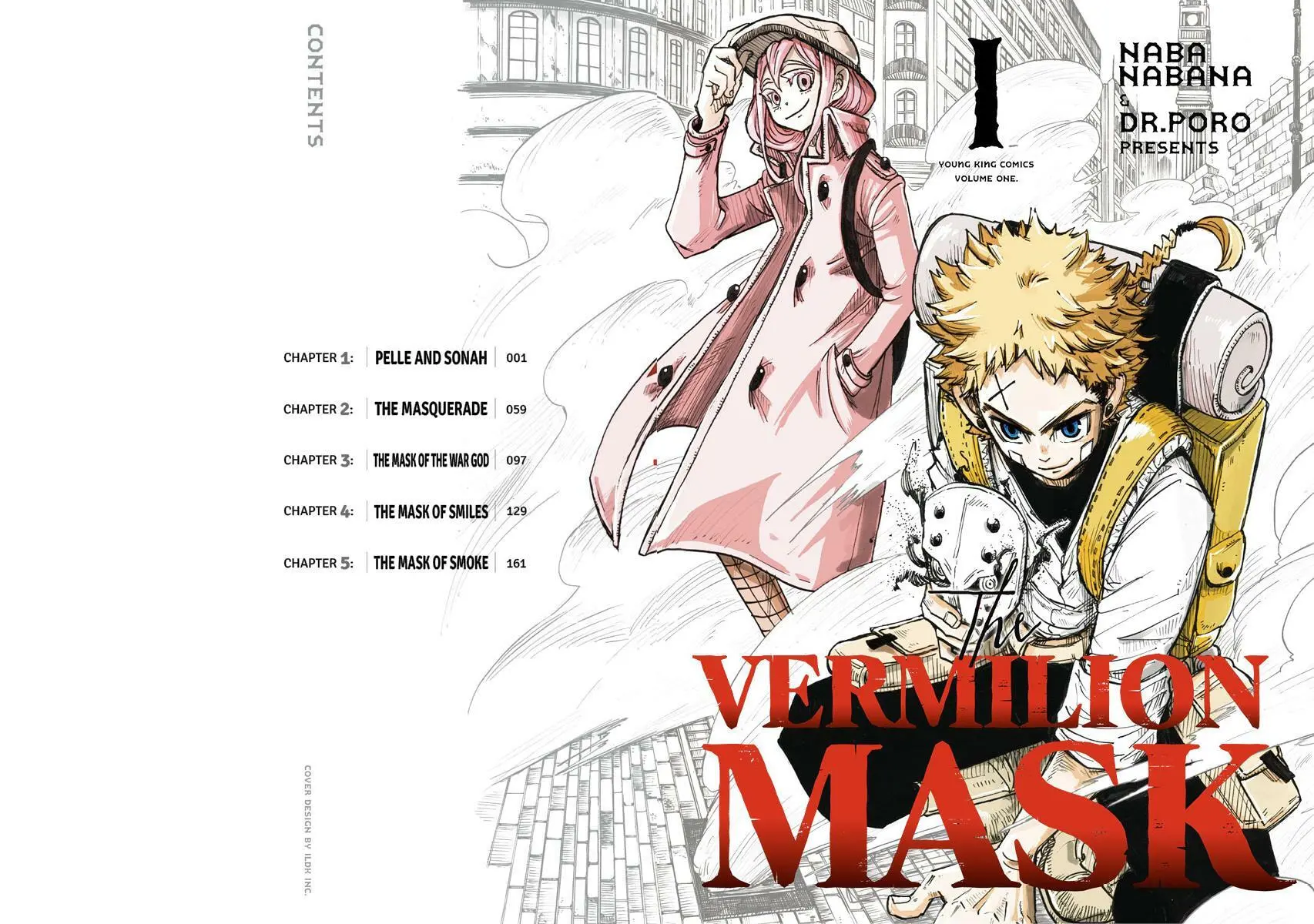 The Vermilion Mask, chapter 1, page 1