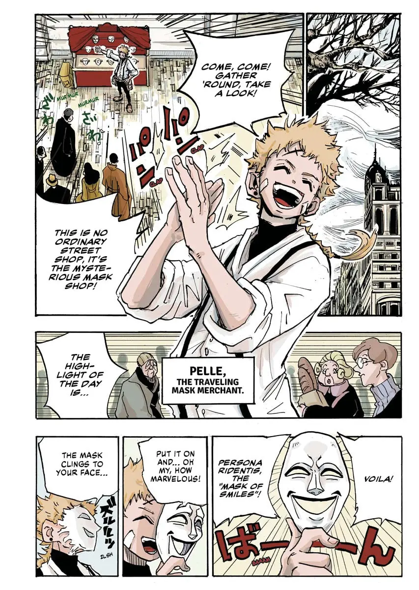 The Vermilion Mask, chapter 1, page 4
