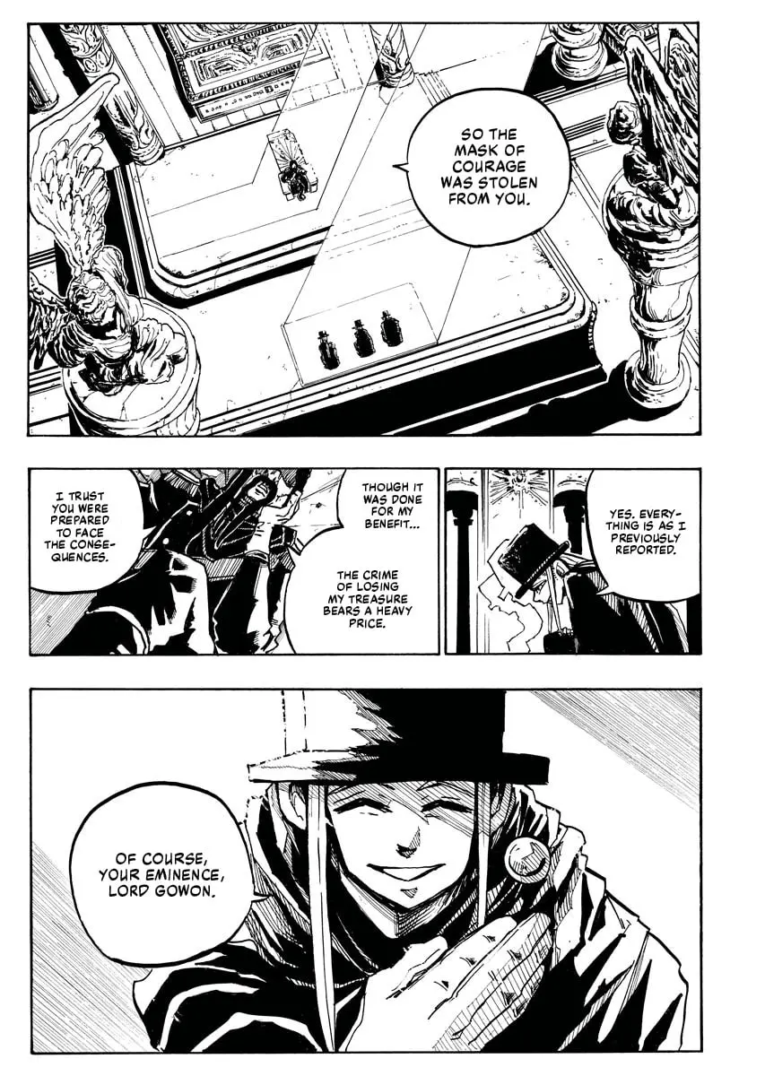 The Vermilion Mask, chapter 2, page 1