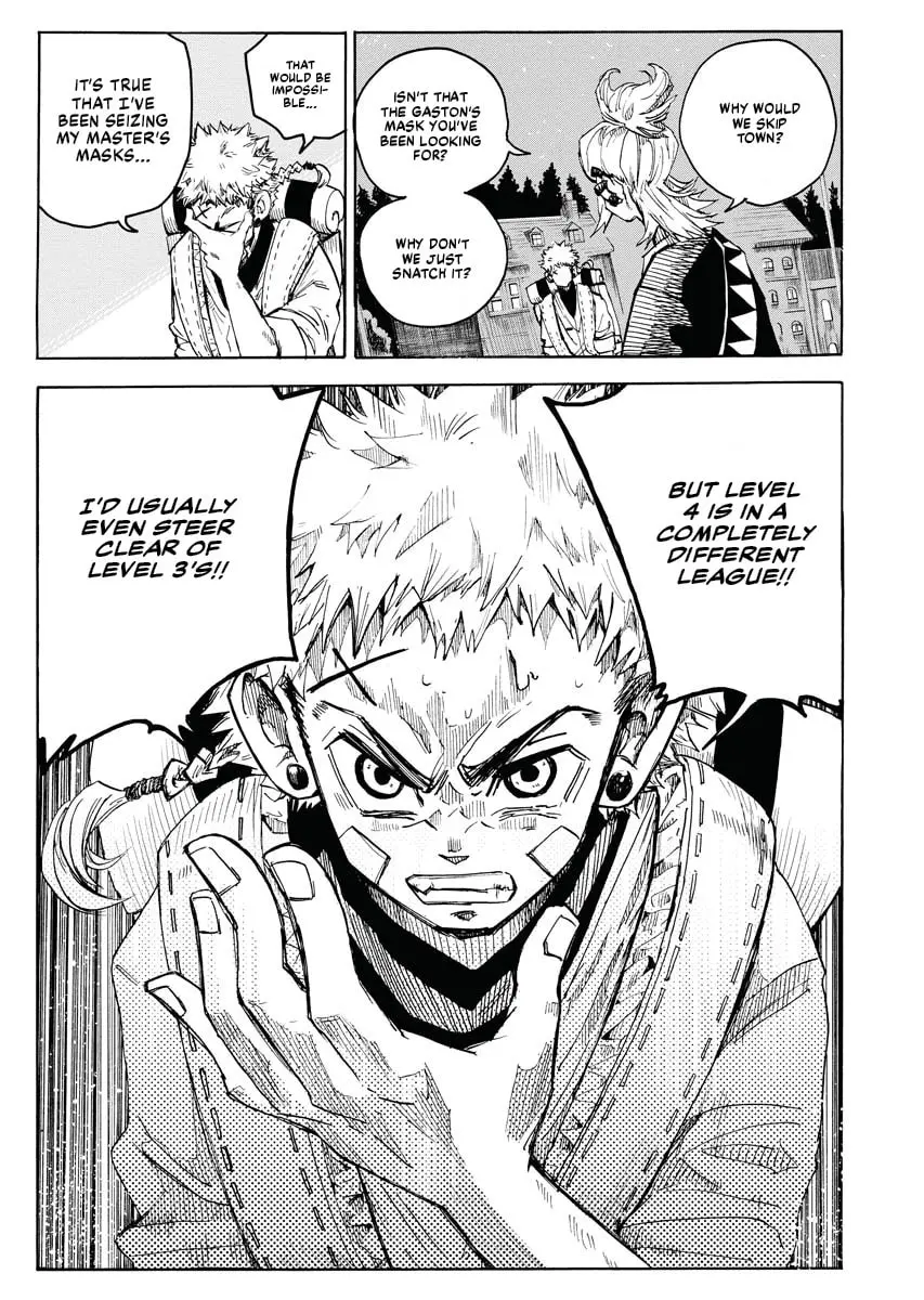 The Vermilion Mask, chapter 7, page 1