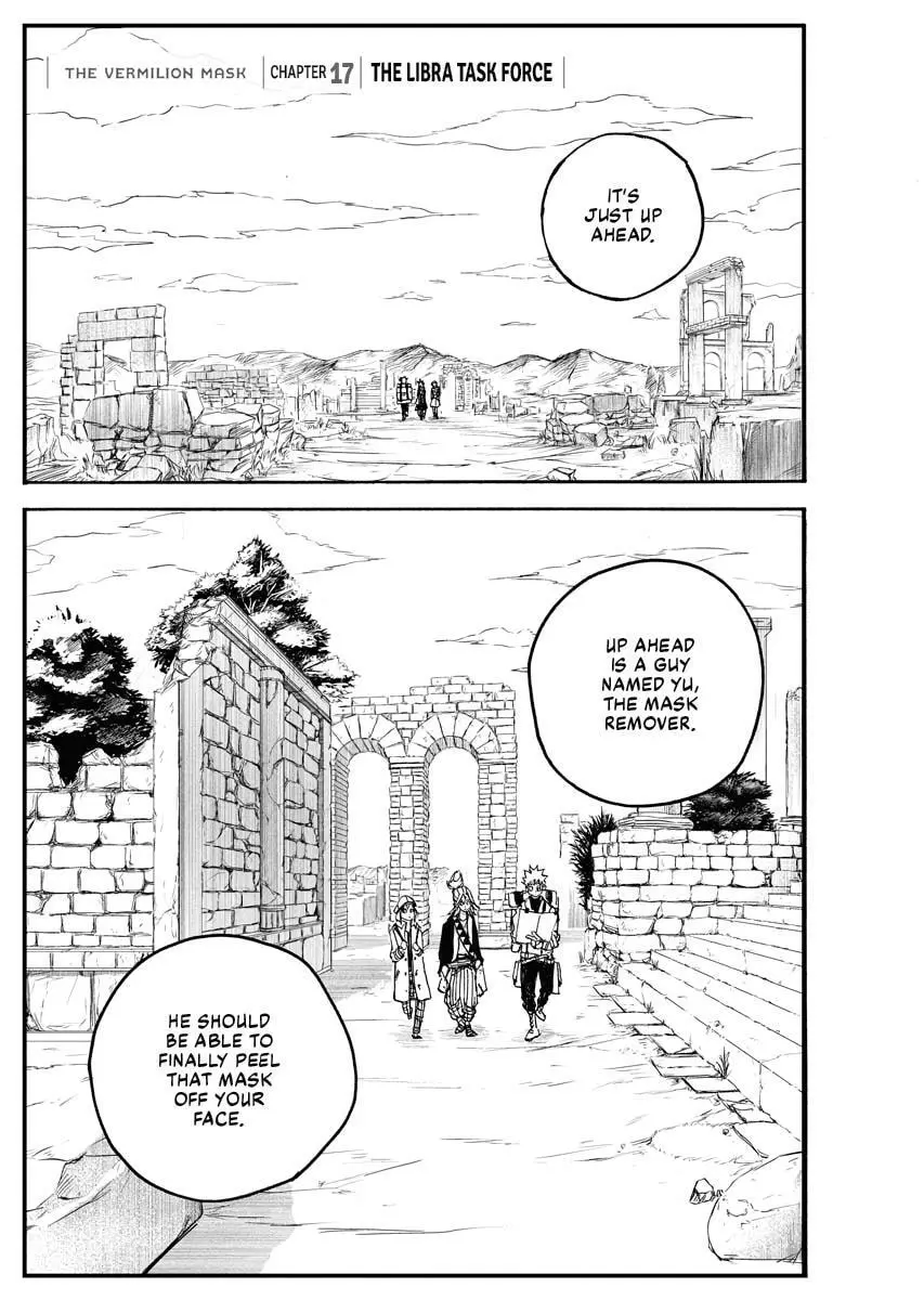 The Vermilion Mask, chapter 17, page 1