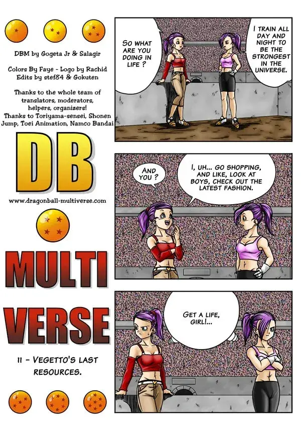 Dragon Ball Multiverse, chapter 11, page 1