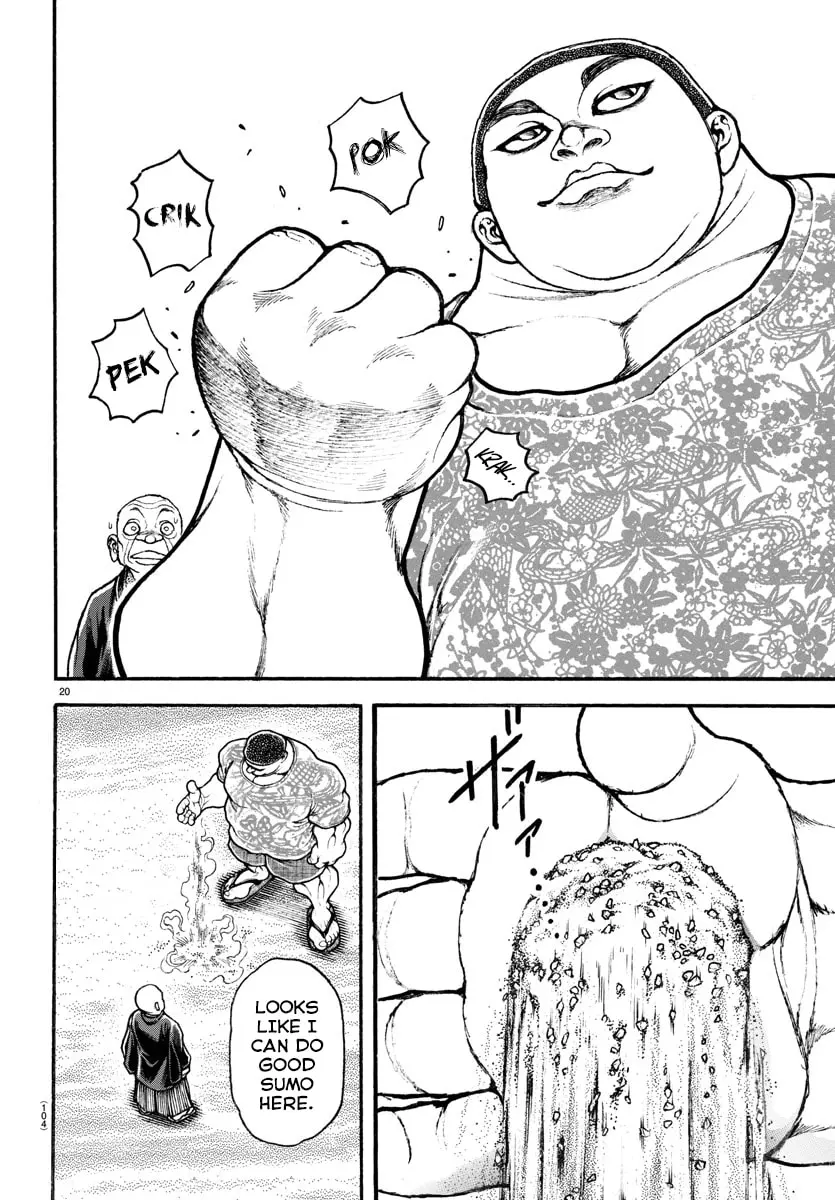 Baki Dou 2, chapter 25, page 21