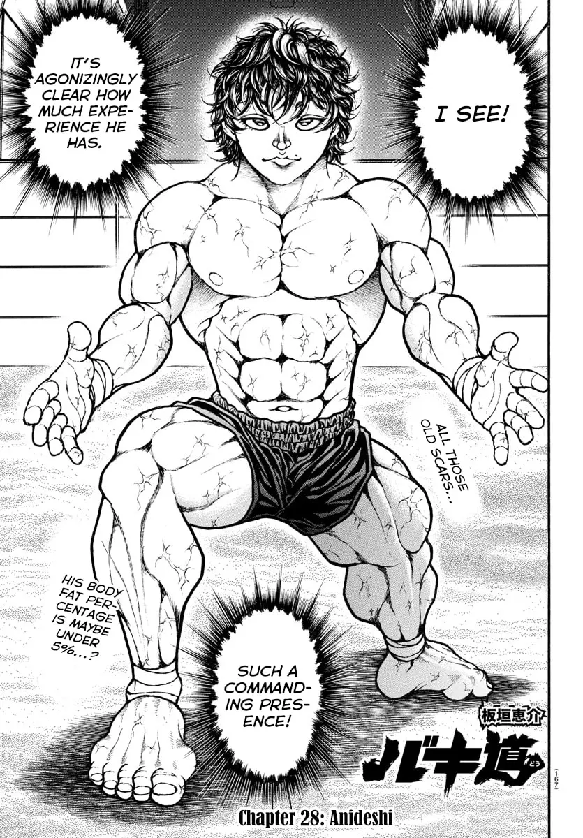 Baki Dou 2, chapter 28, page 1