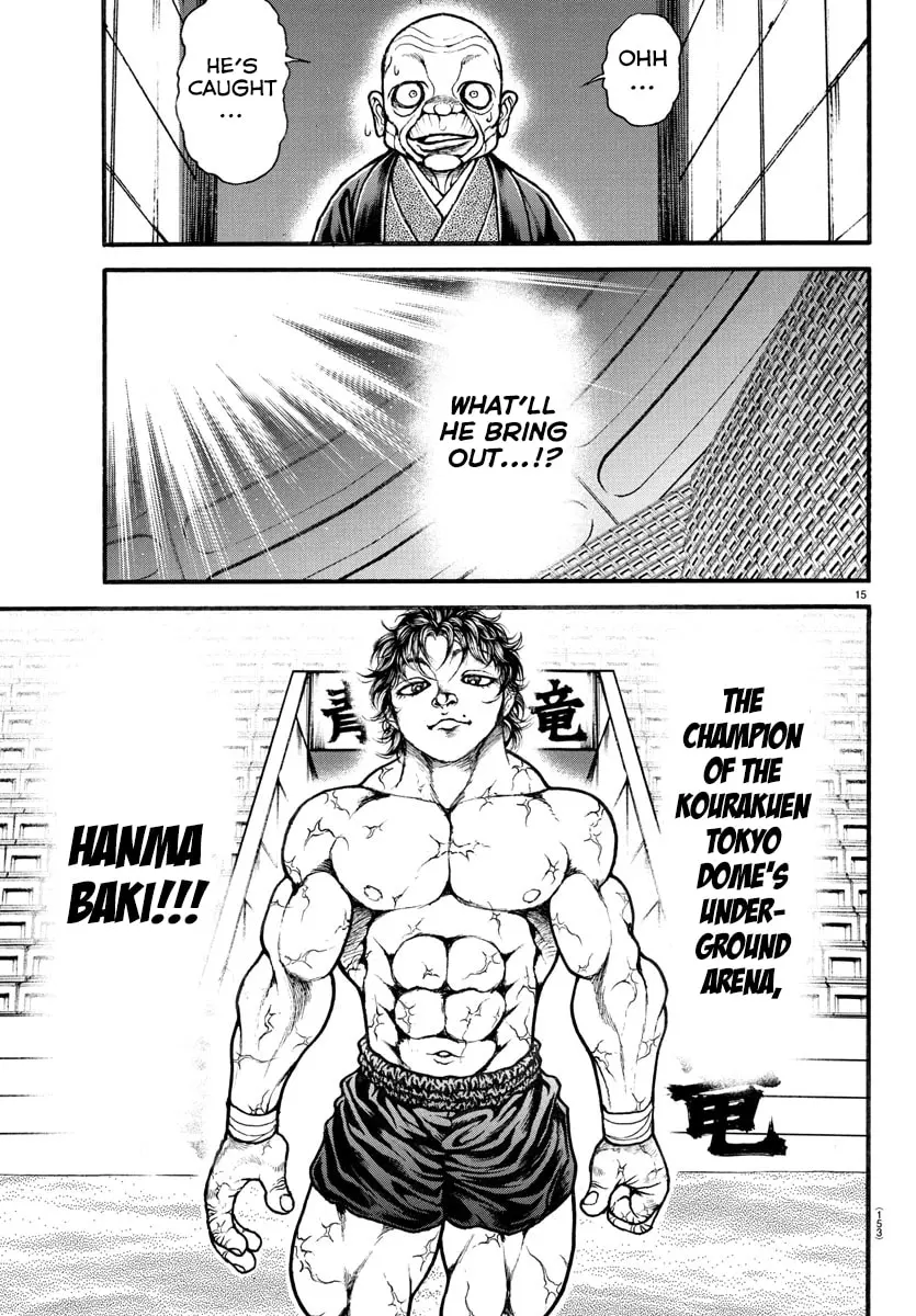 Baki Dou 2, chapter 30, page 15