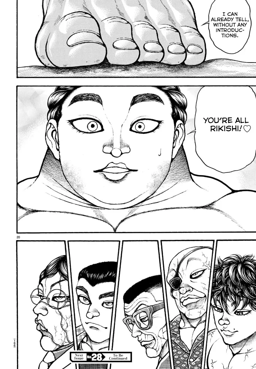 Baki Dou 2, chapter 33, page 20