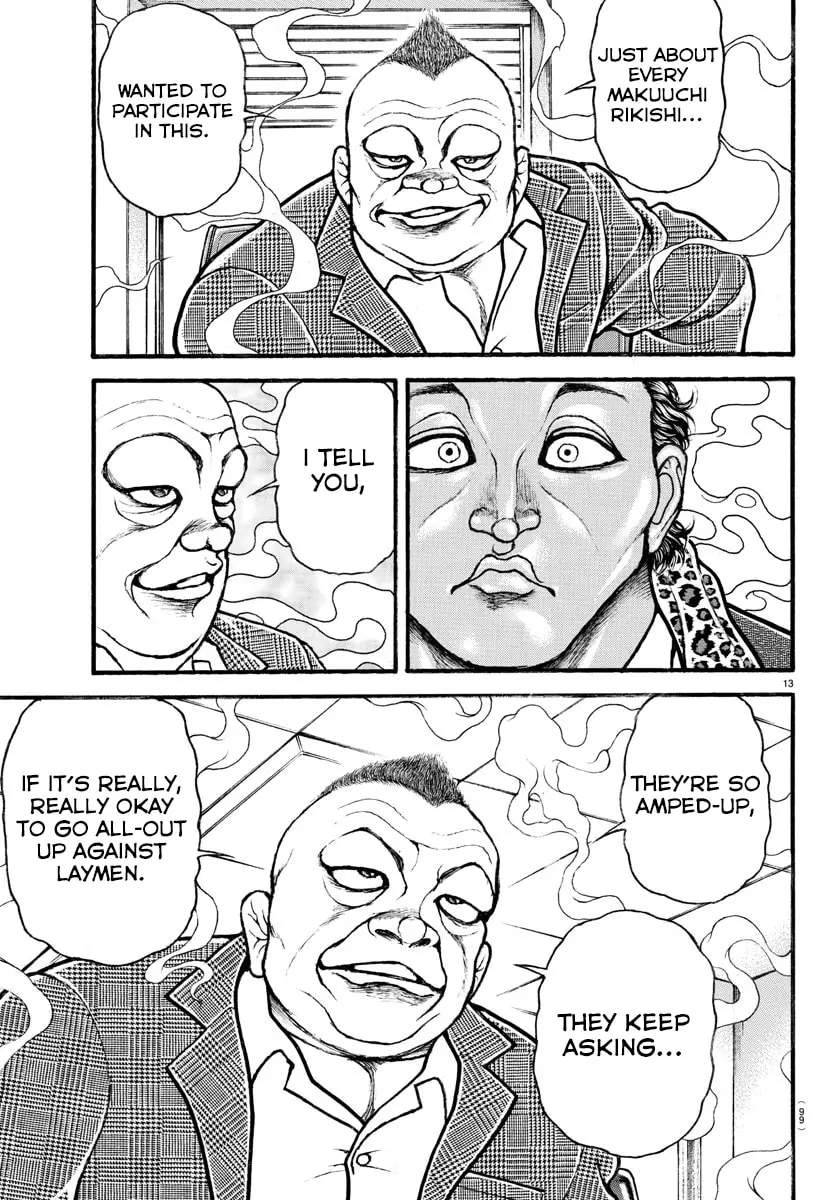 Baki Dou 2, chapter 36, page 13