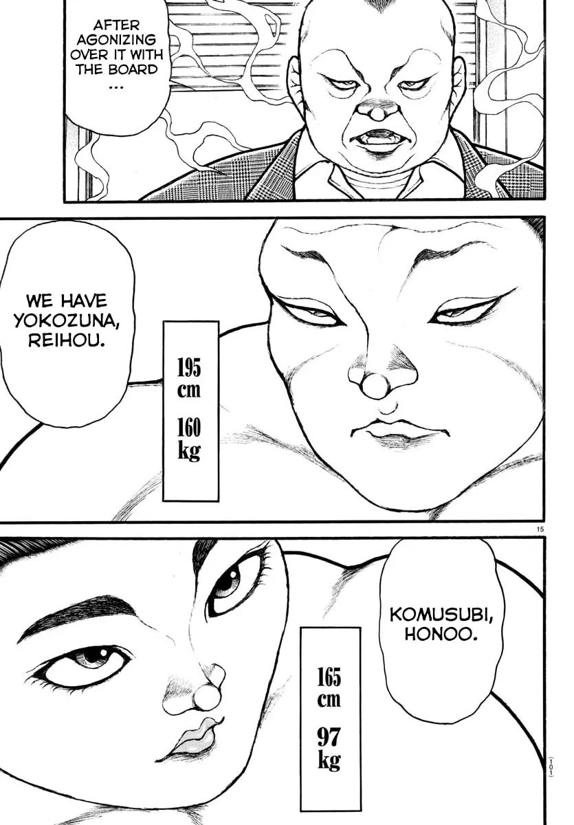 Baki Dou 2, chapter 36, page 15