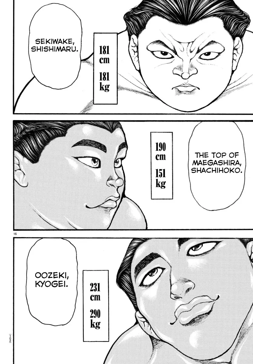 Baki Dou 2, chapter 36, page 16