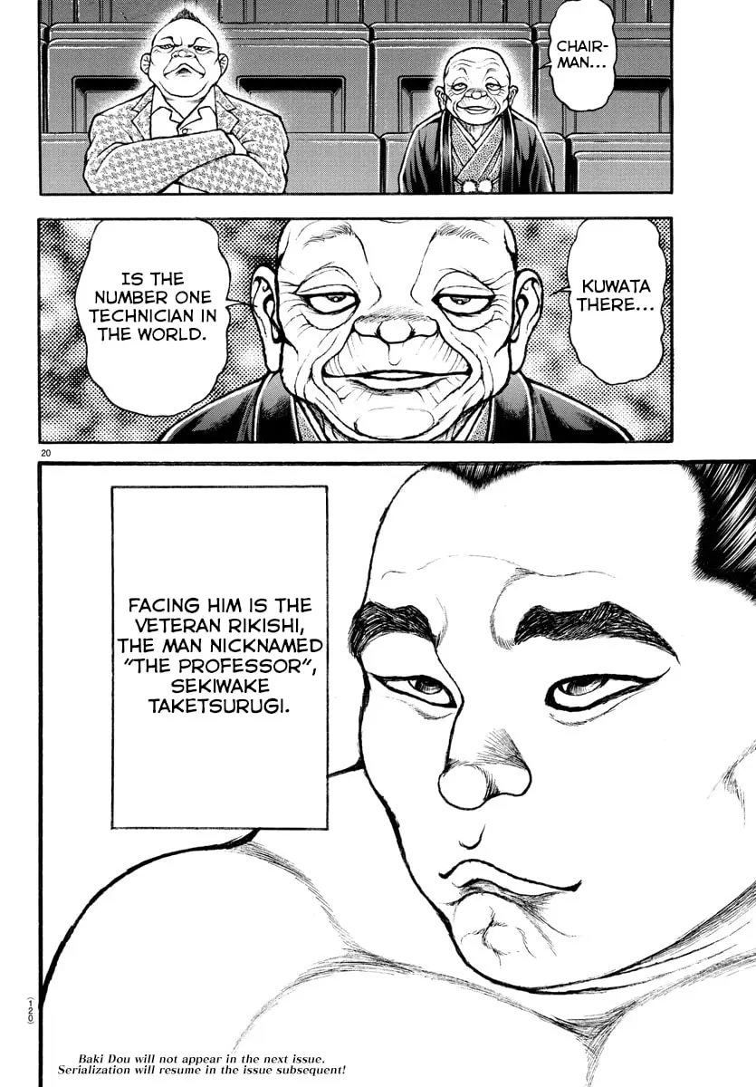 Baki Dou 2, chapter 40, page 19