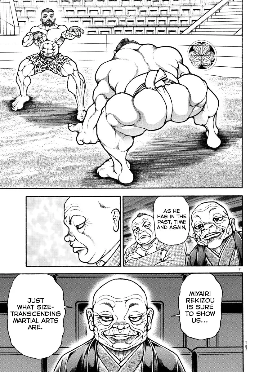 Baki Dou 2, chapter 43, page 11
