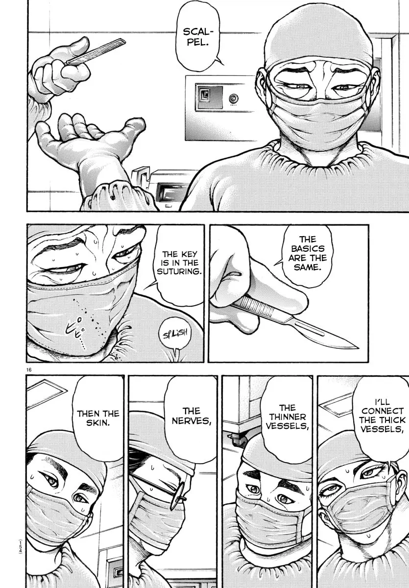 Baki Dou 2, chapter 44, page 16