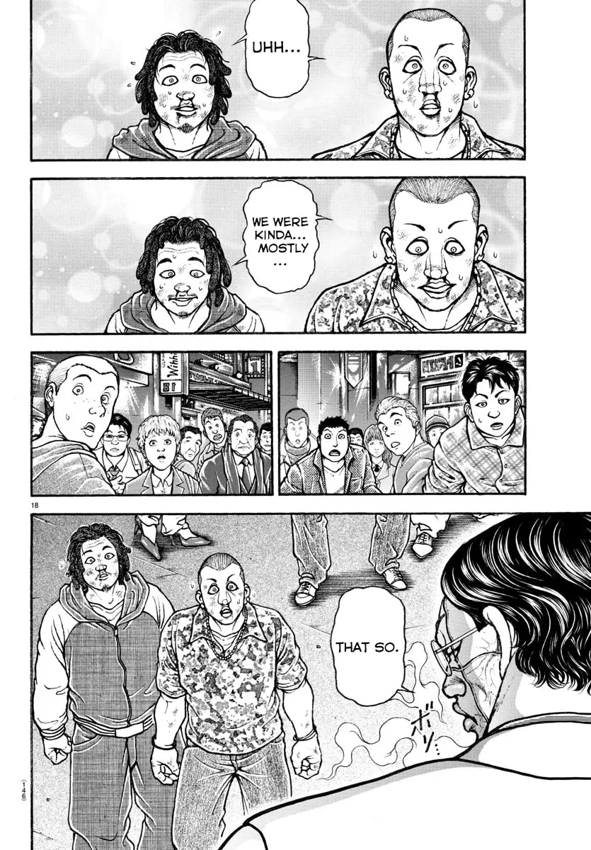 Baki Dou 2, chapter 45, page 18