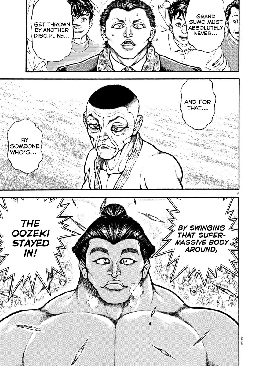 Baki Dou 2, chapter 52, page 9