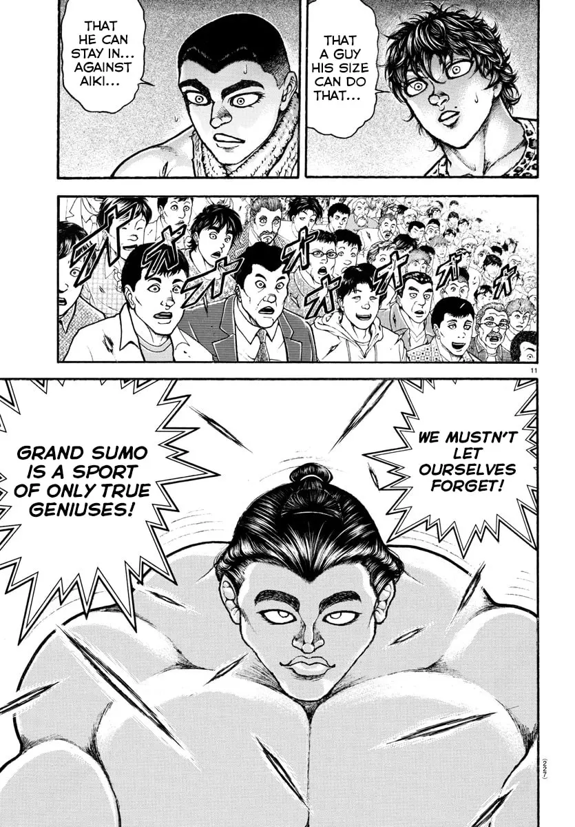 Baki Dou 2, chapter 52, page 11