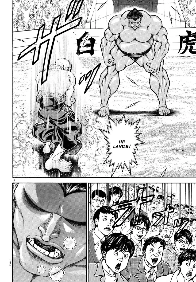 Baki Dou 2, chapter 53, page 8