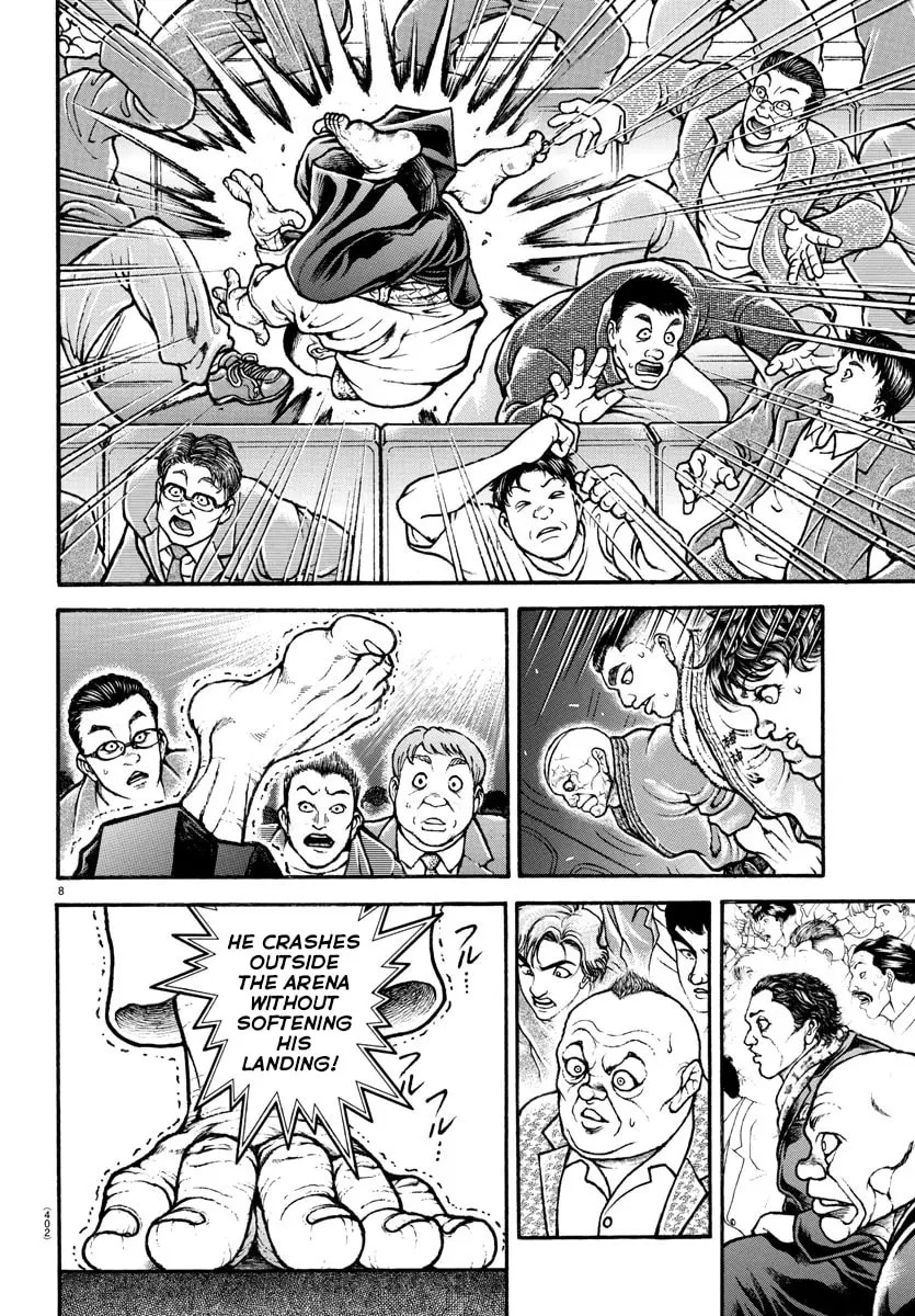 Baki Dou 2, chapter 57, page 8