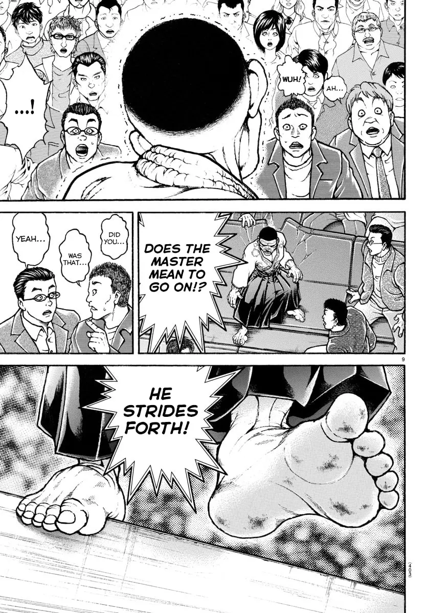Baki Dou 2, chapter 57, page 9