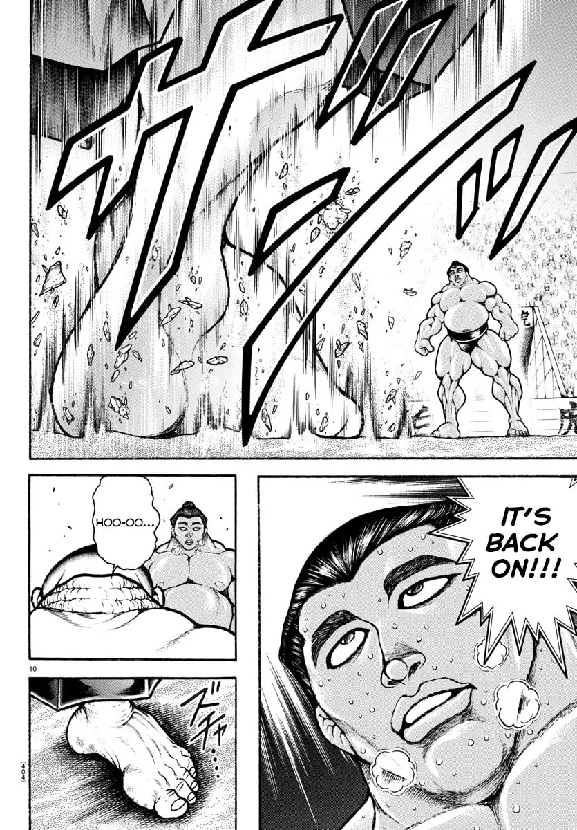Baki Dou 2, chapter 57, page 10