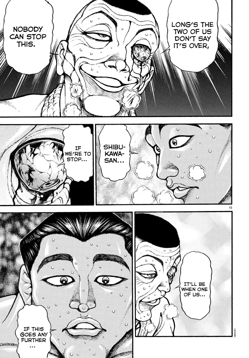 Baki Dou 2, chapter 57, page 15