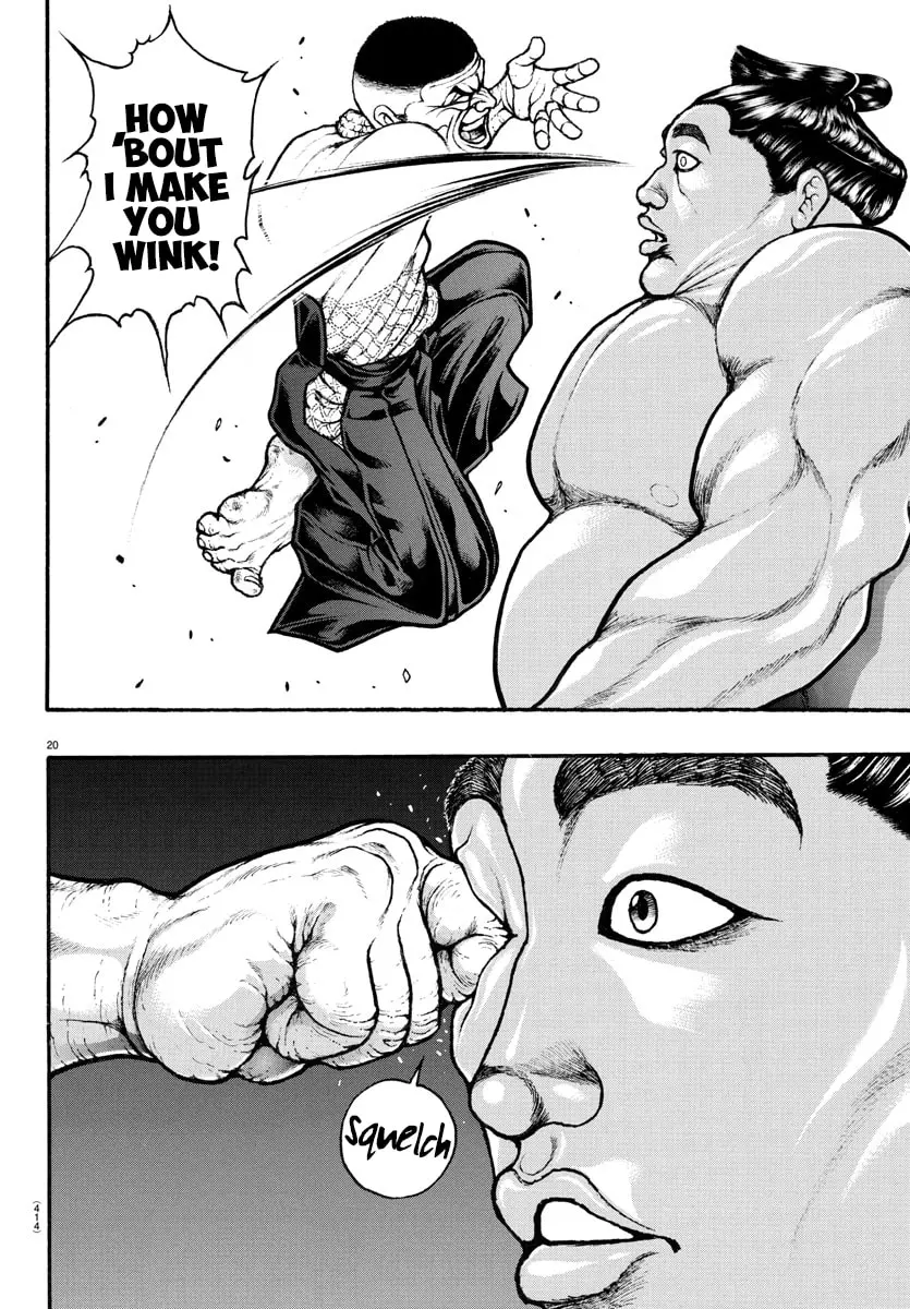 Baki Dou 2, chapter 57, page 20