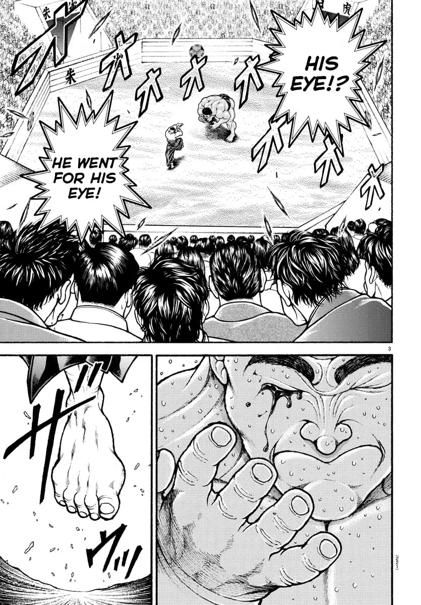 Baki Dou 2, chapter 58, page 3