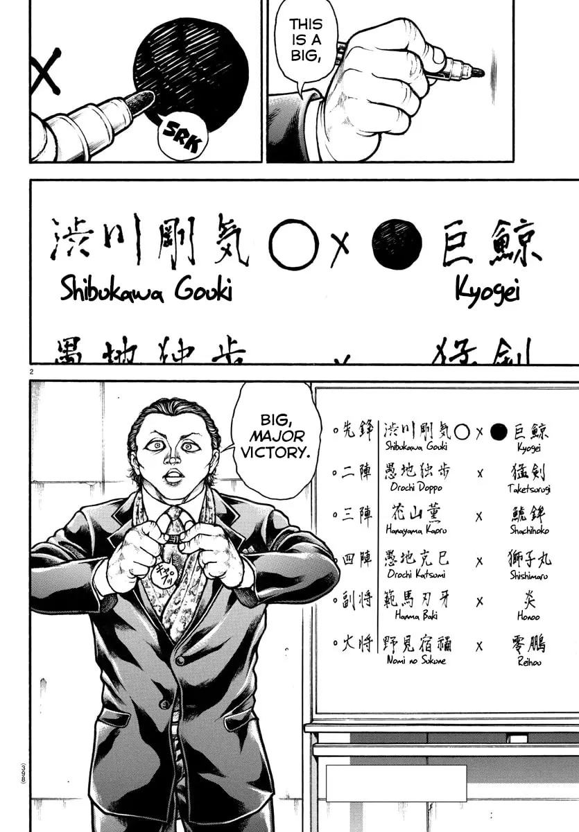 Baki Dou 2, chapter 60, page 2