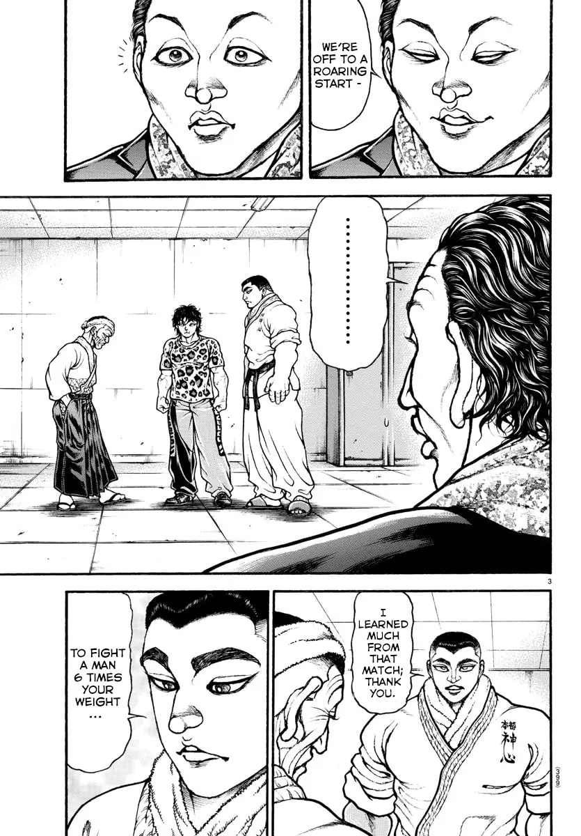 Baki Dou 2, chapter 60, page 3