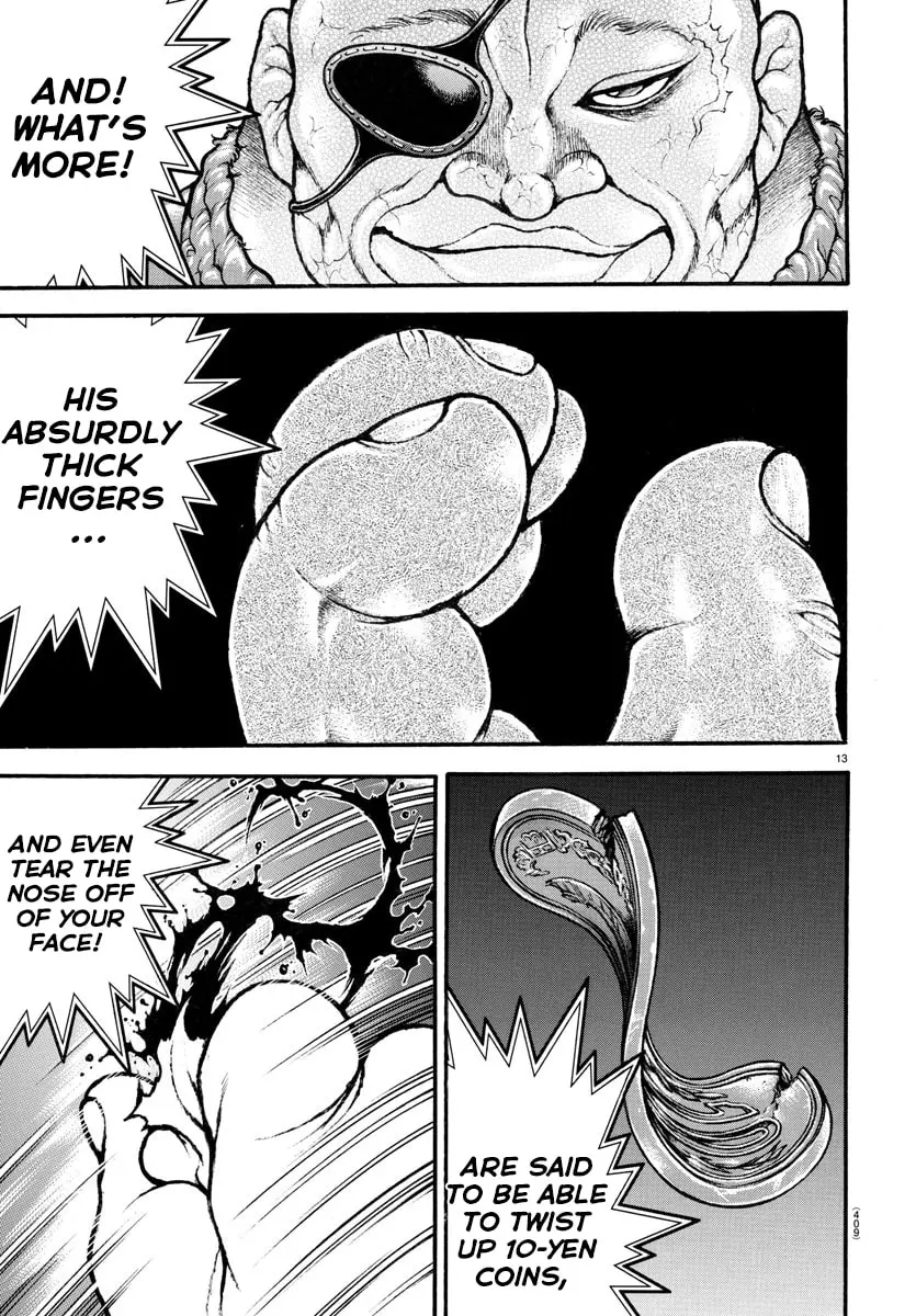 Baki Dou 2, chapter 60, page 13