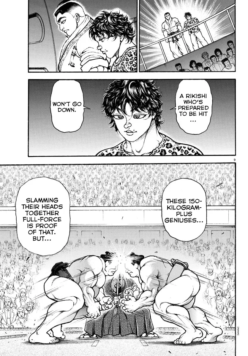 Baki Dou 2, chapter 62, page 9