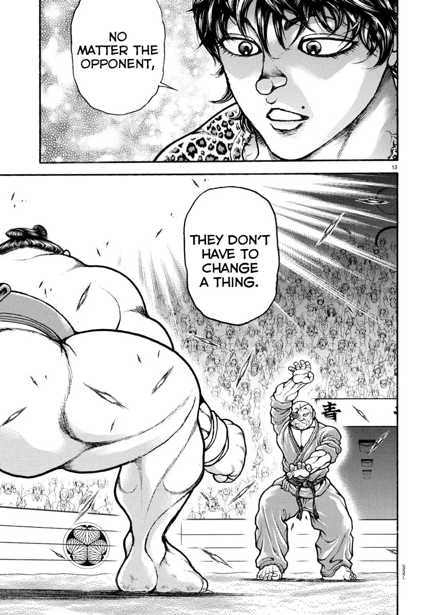 Baki Dou 2, chapter 62, page 13