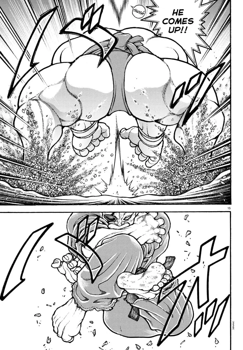 Baki Dou 2, chapter 62, page 15