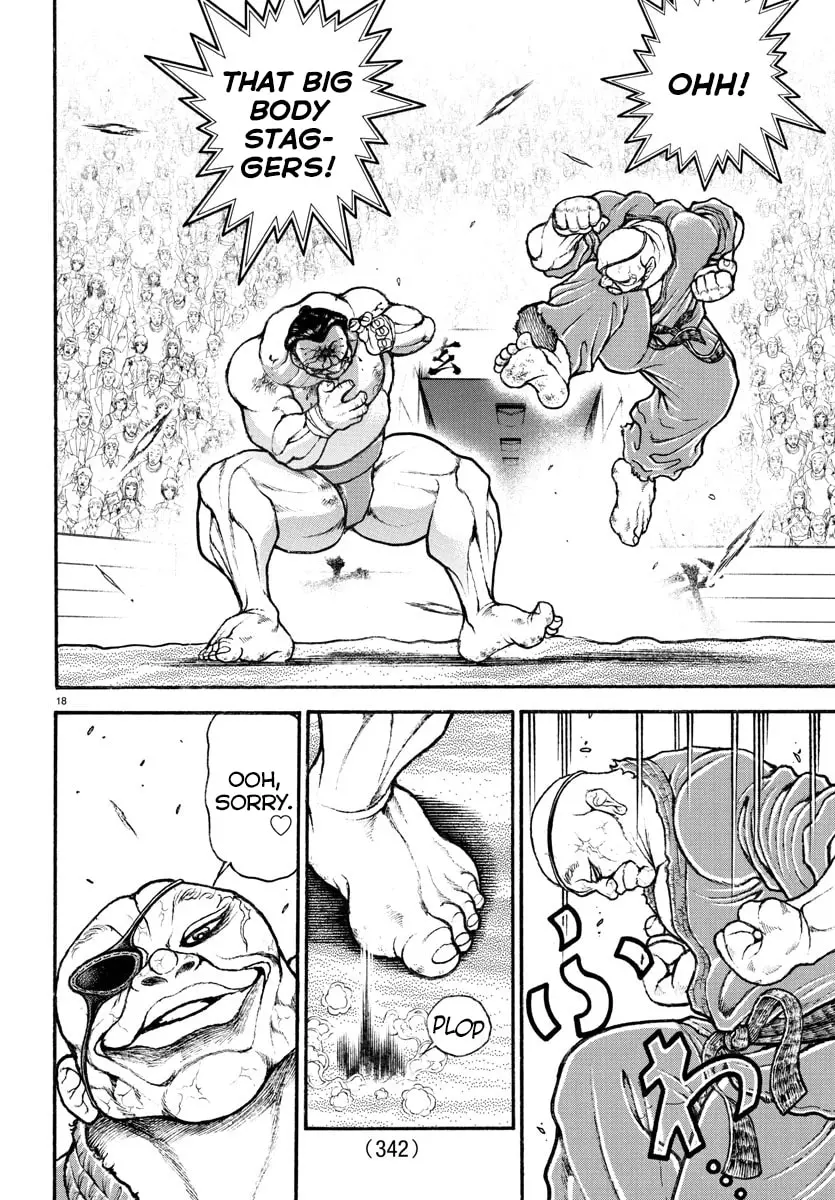 Baki Dou 2, chapter 62, page 18