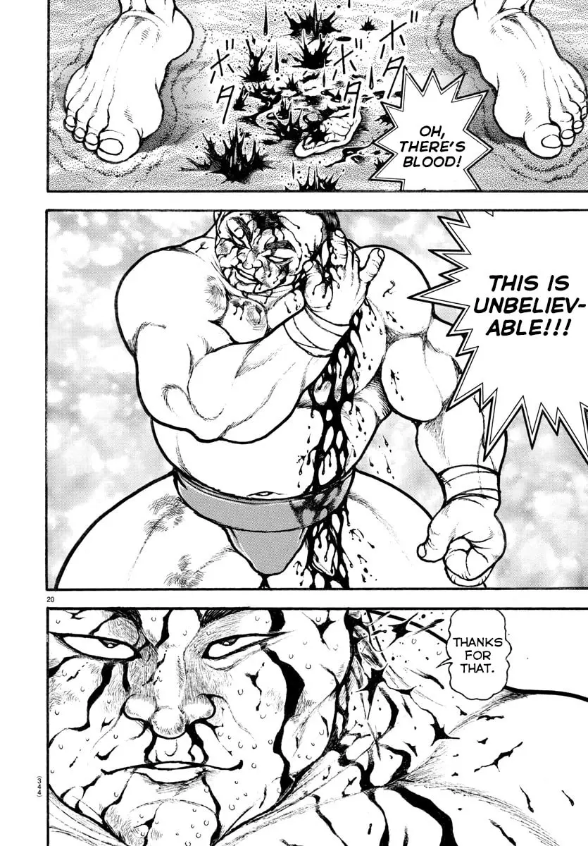 Baki Dou 2, chapter 62, page 20