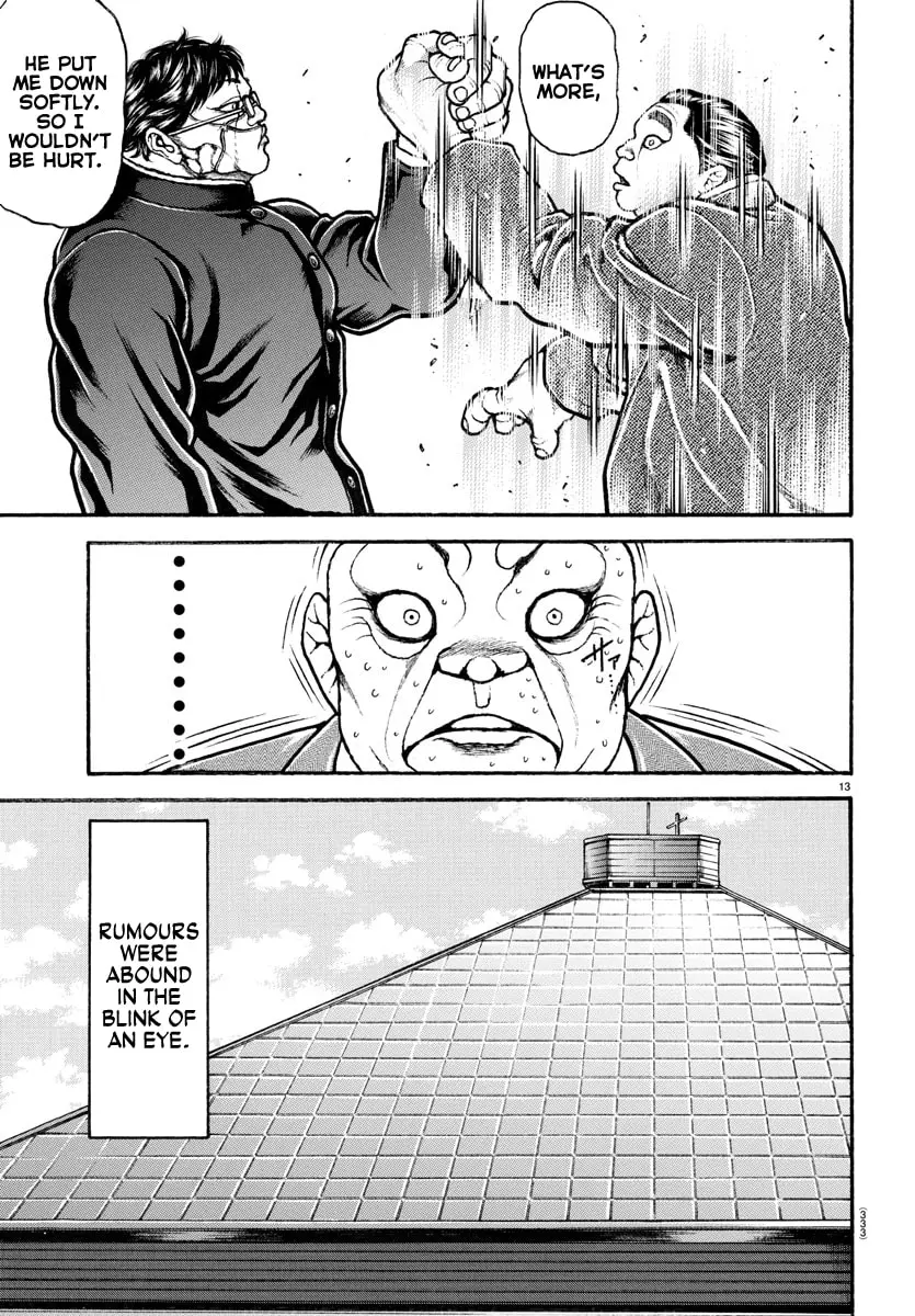 Baki Dou 2, chapter 70, page 13