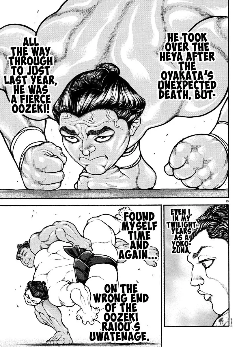 Baki Dou 2, chapter 70, page 15
