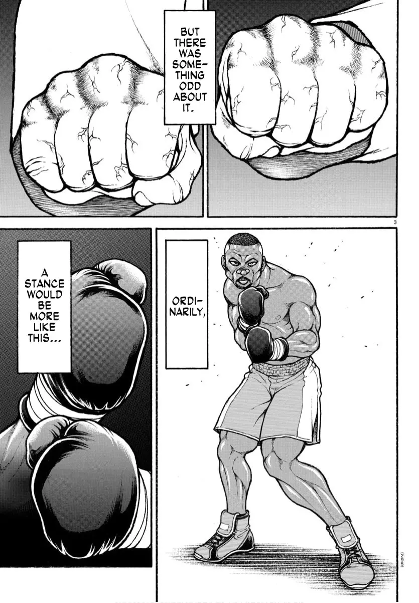 Baki Dou 2, chapter 71, page 3